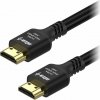 AlzaPower AluCore Premium HDMI 2.1 High Speed 8K 1.5m čierny APW-CBHD21N015B