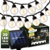 Svetelná girlanda Lumiled 1060 cm solárna, čierna