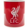 Liverpool FC Hrnček Liverpool FC, červený s bielymi pruhmi, 300 ml