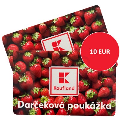 Kaufland Darčeková poukážka 5+5 EUR