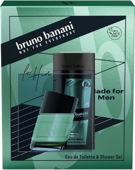 Bruno Banani Made for Men EDT 30 ml + sprchový gél 250 ml darčeková sada