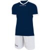 Futbalový set dres + šortky Givova Kit Revolution, tmavo modrá / biela Veľkosť: 2XS
