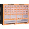 Organizér s 40 zásuvkami, 52x16x37,5 cm
