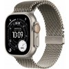 Apple Hodinky Ultra 3 GPS + Cellular, pouzdro z přírodního titanu 49 mm, náramek z přírodního titanu Milanese – velikost S