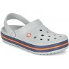 Crocs Nazuvky CROCBAND Šedá