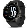 Garmin Venu 4 45mm Slate / Black Silicone Band