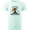 Im not lost - geocaching - Klasické pánske tričko vyššej gramáže - XL ( Frost )