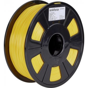 Renkforce RF-4511202 PLA 1.75 mm 1kg žltá 1 ks