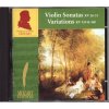 MOZART,W.A.: Violin sonatas KV 26-31; Variations (CD) (BRILLIANT CLASSICS)