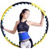 Hula hop s výstupkami Hop-Sport 110 cm čierny