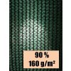 Tieniaca tkanina zelená 1,5x10m - 90% 160g/m2 (MEDIUMTEX)
