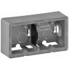 Legrand 754212 VALENA LIFE KRABICA NA POVRCH DVOJNÁSOBNÁ HLINÍKOVÁ + predĺžená záruka na 3 roky