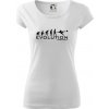 Evolution Football - Dámske tričko Pure - L ( Biela )
