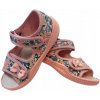 PAPUČE SANDÁLE VIGGAMI ALINKA KVETINKY KOŽENÁ VLOŽKA VEĽ. 21 S DĹŽKOU 13,00 CM