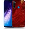 Picasee silikónový čierny obal pre Xiaomi Redmi Note 8 - Red