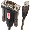 UNITEK Y-105 serial cable Black 1.5 m USB Type-A DB-9