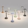 Stolová LED lampa FLOS Bon jour unplugged, chróm - F1040057