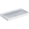 Geberit ONE - Umývadlo, 90x48x14 cm, bez prepadu, s otvorom na batériu, KeraTect, biela 505.020.01.3