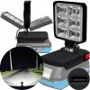 LAMPA DO DEDRA 18V SAS + LED PRACOVNÝ HALOGÉN + USB