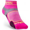 Bridgedale ponožky TRAIL RUN UL T2 CS LOW W QUEEN OF DARKNESS'S Pink