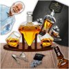 357788 DR Diamantový dekantér s dvoma pohármi - Deluxe