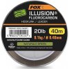 FOX - Fluorocarbon Edges Illusion Hooklink Leader Narutals Green 0,40 mm 9,1 kg 40 m