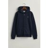 MIKINA GANT SHIELD ZIP HOODIE EVENING BLUE