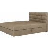 Bývaj s nami SK, WALENT boxspringová posteľ 180x200, Itaka 48 látka,pena PUR,pružina bonell
