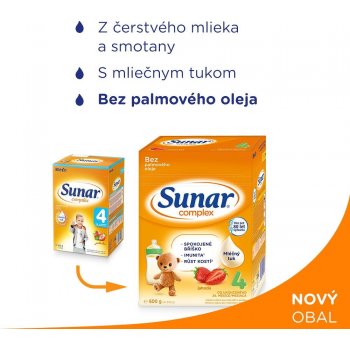 Sunar 4 Complex Jahoda 600 g