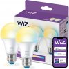 2x LED žiarovka E27 A60 8W = 60W 806lm 2700-6500K TW Smart SMART WiFi Bluetooth App WiZ