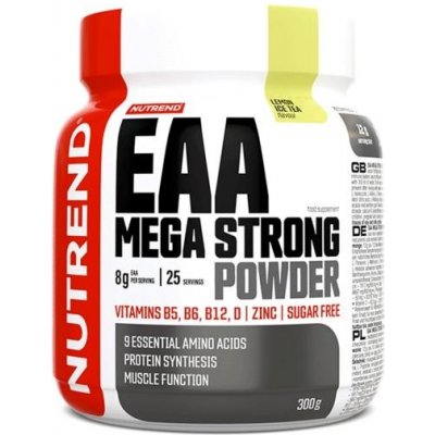 Nutrend EAA Mega Strong Powder 300g - Pomeranč, Jablko