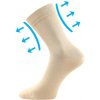 Ponožky LONKA Drmedik beige 3 páry 39-42 119264