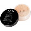 NYX Professional make-up Mineral Finishing Powder minerálny púder Light/Medium 8 g