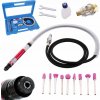 Mikro pneumatická brúska a gravírovačka ROTAKE RT-1211K2, Spotreba: iba 55l/min. (ROTAKE MICRO AIR DIE GRINDER with 3mm COLLET)