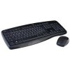 C-TECH klávesnice s myší WLKMC-02, bezdrátový combo set, ERGO, černý, USB, CZ/SK