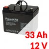 PM 12330 - Akumulátor PowerMAX 33Ah 12V - MaxBat