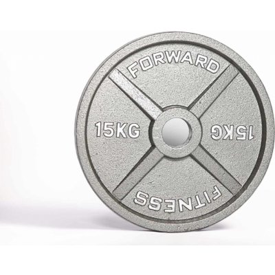 Forward Fitness Olympijské oceľové kotúče 15kg - 51mm