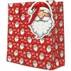PAW AGB2012405 Ho Ho Ho, vianočná darčeková taška, rozmer 26,5x33,5x13cm, veľkosť LARGE