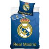Real Madrid FC Obliečky Real Madrid, 100% bavlna, tmavomodré, 140×200 cm