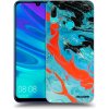 Picasee silikónový prehľadný obal pre Huawei P Smart 2019 - Blue Magma