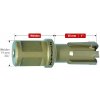Karnasch 201680020 | Jadrový vrták 20 mm, HARDOX-LINE 25 upnutie WELDON 19