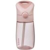 b.box Fľaša na pitie so slamkou Junior 380 ml - blush crush