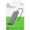 Belkin USB adaptér Belkin CONNECT USB-C 8-v-1 jádro pro 2 monitory INC015btSGY-CZ