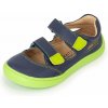 Chlapčenské barefoot sandále TERY NAVY, protetika, modrá - 21
