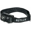 Retlux - LED nabíjateľná čelovka LED/3W/1200 mAh IP67 čierna 50006193 + záruka 3 roky zadarmo