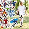 Futbalové samolepky 50 ks