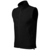 MALFINI EXIT 525 Fleece vesta unisex 5250113 S 01 čierna