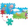 MUFFIK Everlasting puzzle – Podmorský svet/Hmyz Puzzle varianta: Medúza/Včielka MFP-06-1 12 dielikov