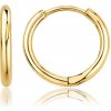 MINET Decentné zlaté náušnice krúžky Au 585/1000 0,80g
