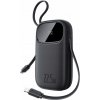 Powerbanka Baseus 20000 mAh 22.5 W s displejom a káblami USB-C + Lightning
